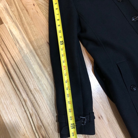 Burberry Brit Wool Blend Trench Coat - Picture 10 of 13